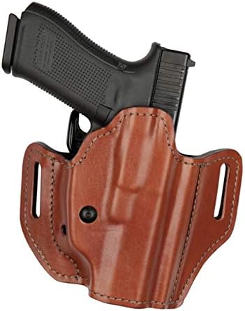 BIANCHI 126GLS Assent Pro-Fit Open-Top Leather Holster with GLS Retention