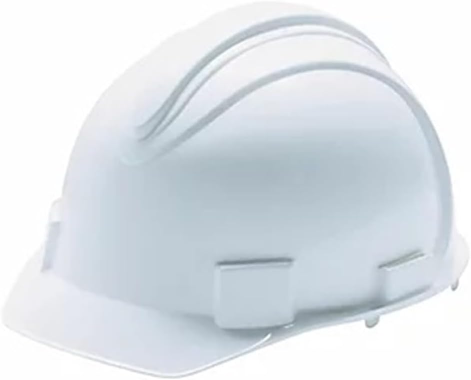 JACKSON SAFETY, 20392, White Charger Ratchet Cap 4 PT 3013362