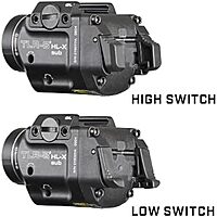 Streamlight 69468 TLR-8 HL-X sub USB 1000-Lumen Weapon Rail-Mounted Rechargeable Tactical Flashlight with Integrated Red