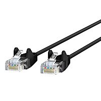 Belkin CAT6 Slim Gigabit Snagless UTP Ethernet Cable - 7 ft Category 6 Network Cable - CE001B07BLKS