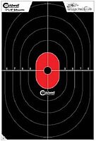 CALDWELL Silhouette Center Mass Targets Hi-Vis Flake-Off