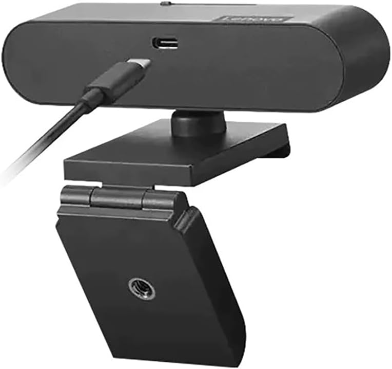 Lenovo Performance FHD Webcam, 1080p FHD, USB-C,Log-on with Windows Hello, Dual Microphones