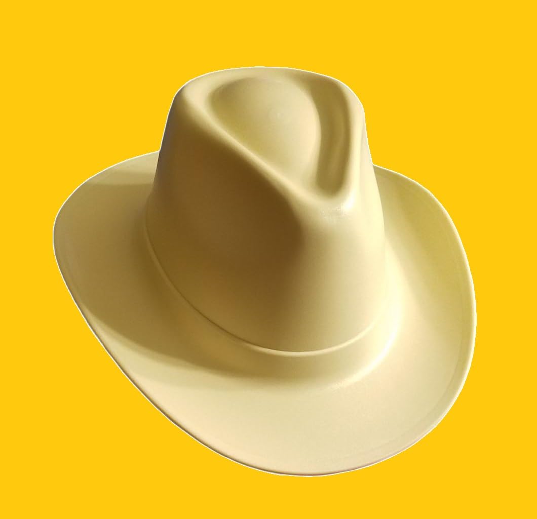 OCCUNOMIX Vulcan Cowboy Style Hard Hat with Ratchet Suspension