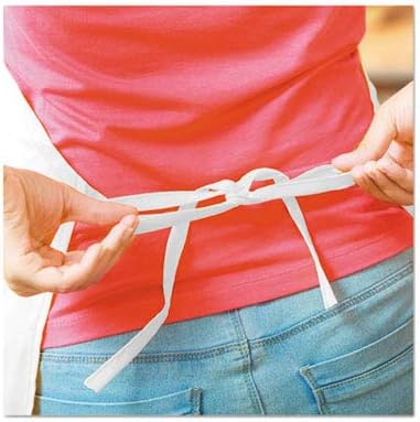 KleenGuard Kimberly-Clark 36550 A20 Apron, 28-Inch x 40-Inch, White, One Size Fits All (KCC36550)