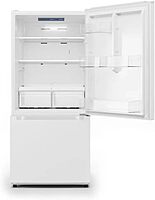 Midea 18.7 Cu. Ft. Bottom Mount Freezer Refrigerator - 18.70 ft - Auto-defrost - Reversible - 2x Freezer Drawer(s) - MRB19B7AWW
