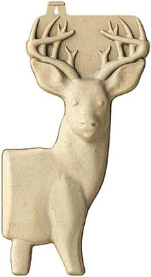 Birchwood Casey 3D Deer 31 1/4" x 17" Targets | Lightweight Hunting Shooting Training Targets with Mounting Tab | Pack of 3