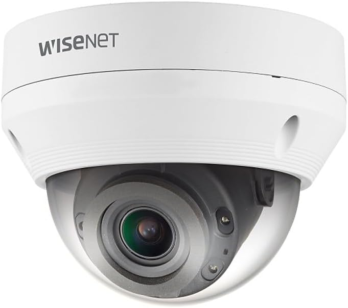 Hanwha Techwin America QNV-6082R1 2 Mp V & F 3.1X Wdr No Audio in & Out POE & 12VDC Outdoor Motorized Network Surveillance
