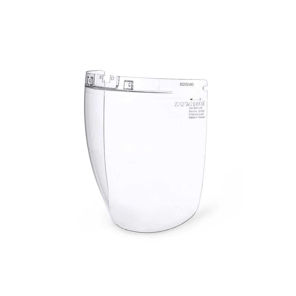 Sellstrom Replacement Window for Face Shield DP4 Multi-Purpose Safety Mask, Polycarbonate, Anti-Fog Coated, Clear Tinted