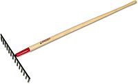 RAZOR-BACK 63121 14 Tine Road Rake, Forged, With Wood Handle