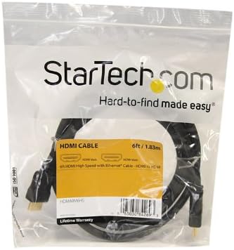 StarTech.com High Speed HDMI Cable with Ethernet - HDMI M/M