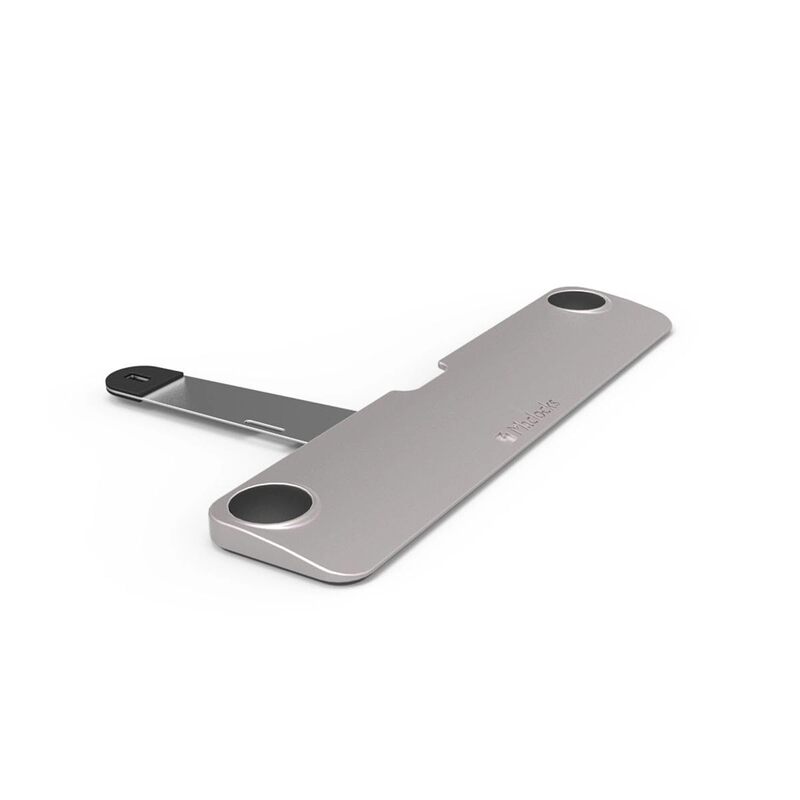 Compulocks Blade Universal Lock Slot Adapter with Combination Lock Silver