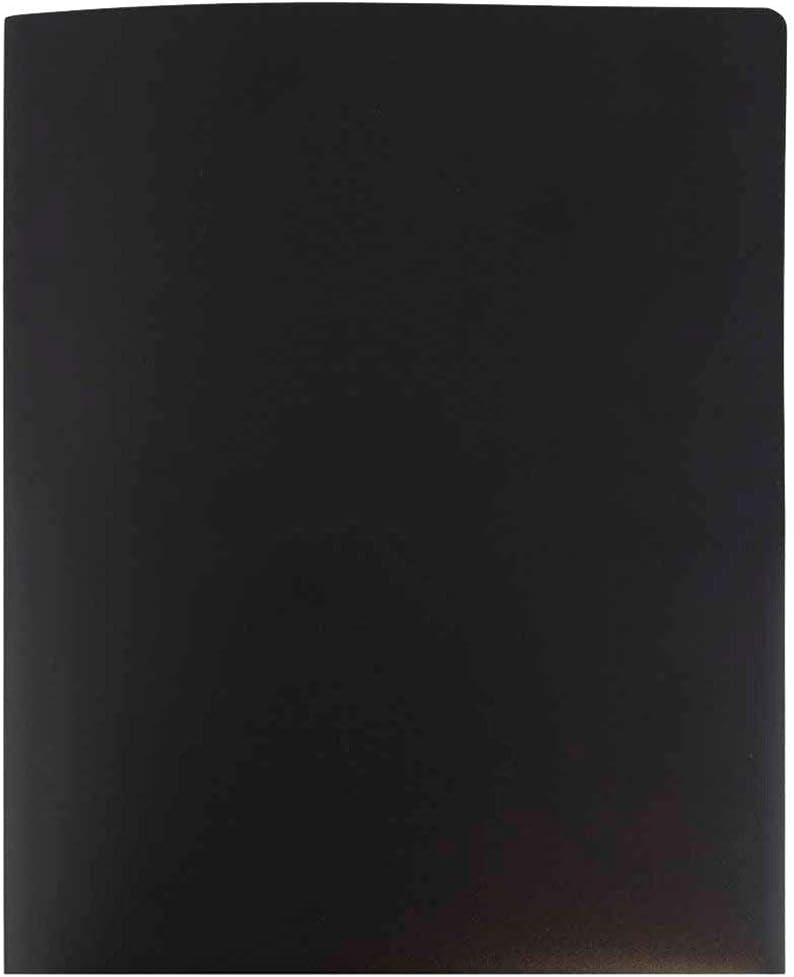 JAM Paper Heavy-Duty 2-Pocket Plastic Presentation Folders - Letter Size
