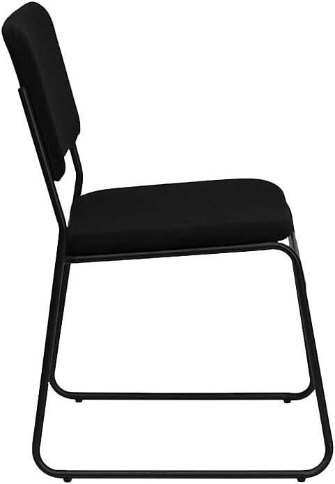 Flash Furniture HERCULES Series 500 lb Capacity High Density Stacking Chair with Sled Base