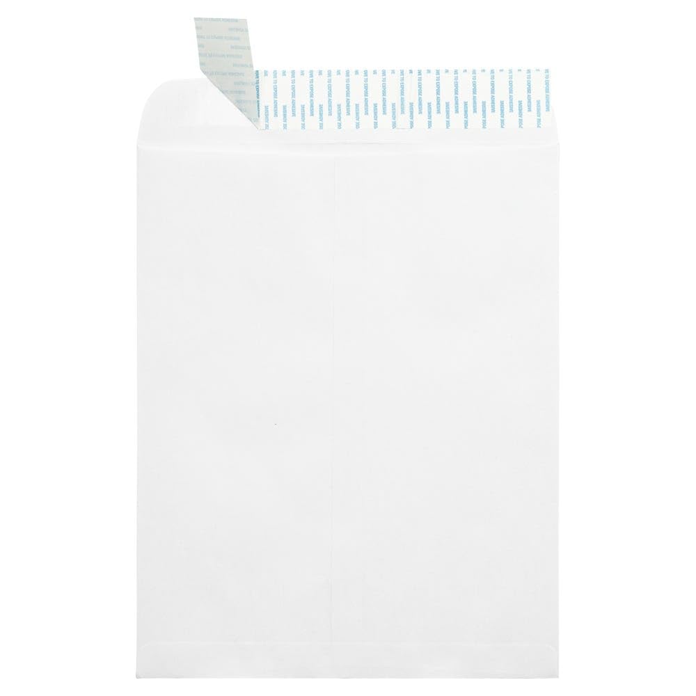 JAM PAPER Open-End Catalog Envelopes - White