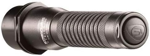 Streamlight 74309 Strion LED 375-Lumen Rechargeable Flashlight with Grip Ring and 120-Volt AC Charger, Black