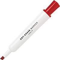 Office Depot® Brand Dry-Erase Marker Set, Chisel Point, 100% Recycled Plastic Barrel, Assorted Colors