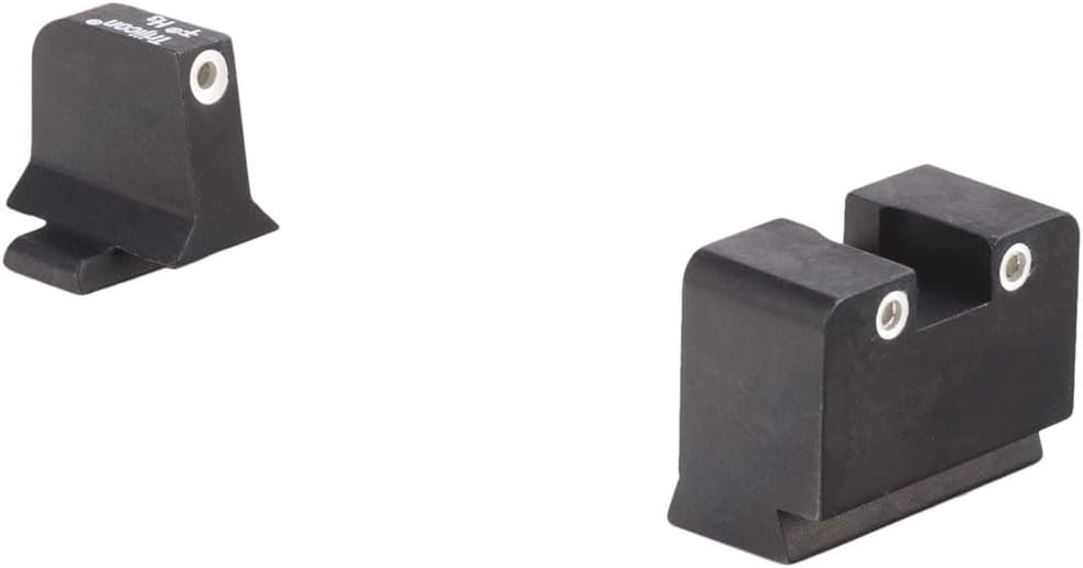 Trijicon Sights/ Bright & Tough Night Sight Suppressor Set with White Front