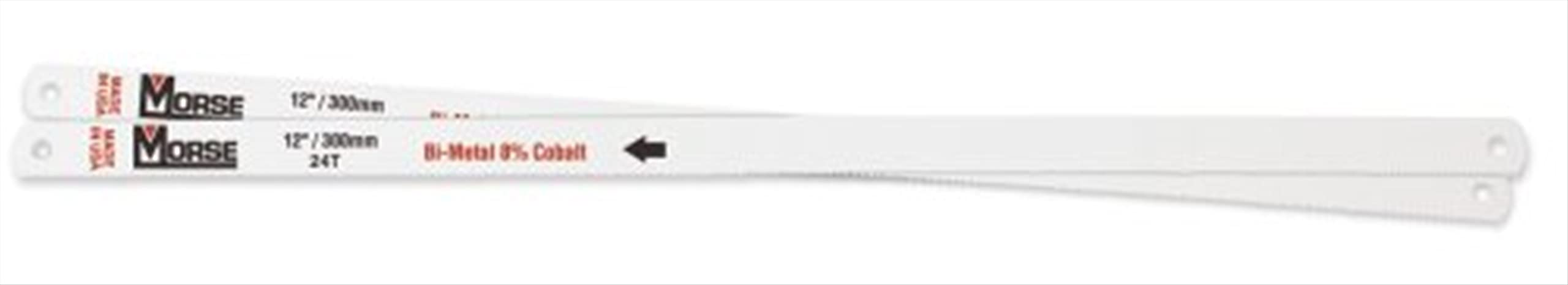 M.K. MORSE 12" 24TPI BI-METAL HACKSAW BLADE