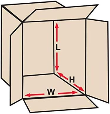 Office Depot Brand Corrugated Boxes, 14in x 14in x 14in, Kraft, Pack Of 25