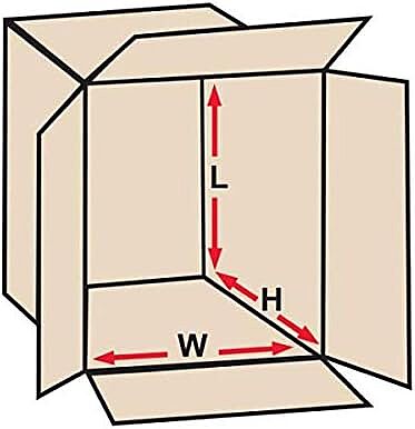 Office Depot Brand Corrugated Boxes, 14in x 14in x 14in, Kraft, Pack Of 25