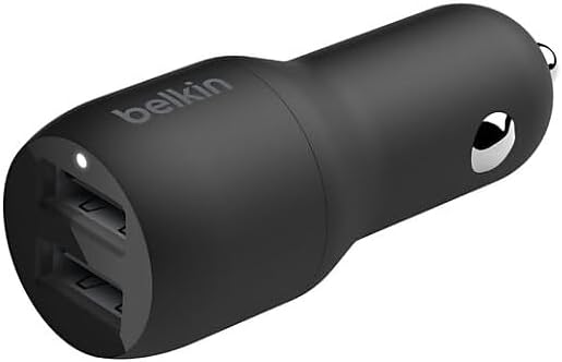 Belkin BOOSTCHARGE 24W Dual USB-A Car Charger