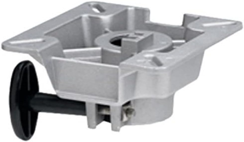 Attwood SWIVL-EZE LakeSport 2-3/8" Seat Mount w/Friction Control - Aluminum