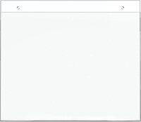 Office Depot Brand Wall Sign Holder, Horizontal, 8-1/2inH x 11inW, Clear