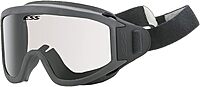 ESS Innerzone 3 Safety Ballistic Structural Fire Goggles Black/Clear 740-0273