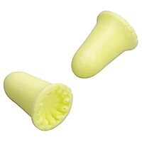 3M Single Use E-A-RSoft FX Bell Shape Polyurethane Foam Uncorded Earplugs (1 Pair Per Poly Bag, 200 Pair Per Single Box)