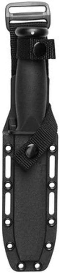 Ka-Bar Kraton Handled Straight Edge Mark 1 Knife , BLACK, 9 3/16-Inch