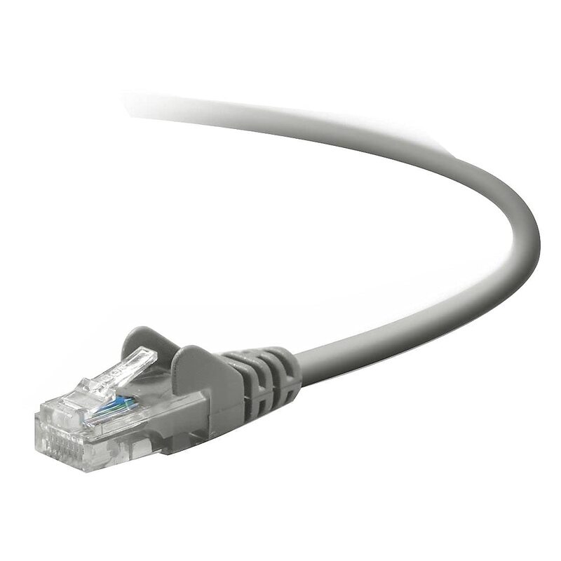 Belkin A3L791 6-Foot CAT 5e Crossover Patch Cable (Gray)
