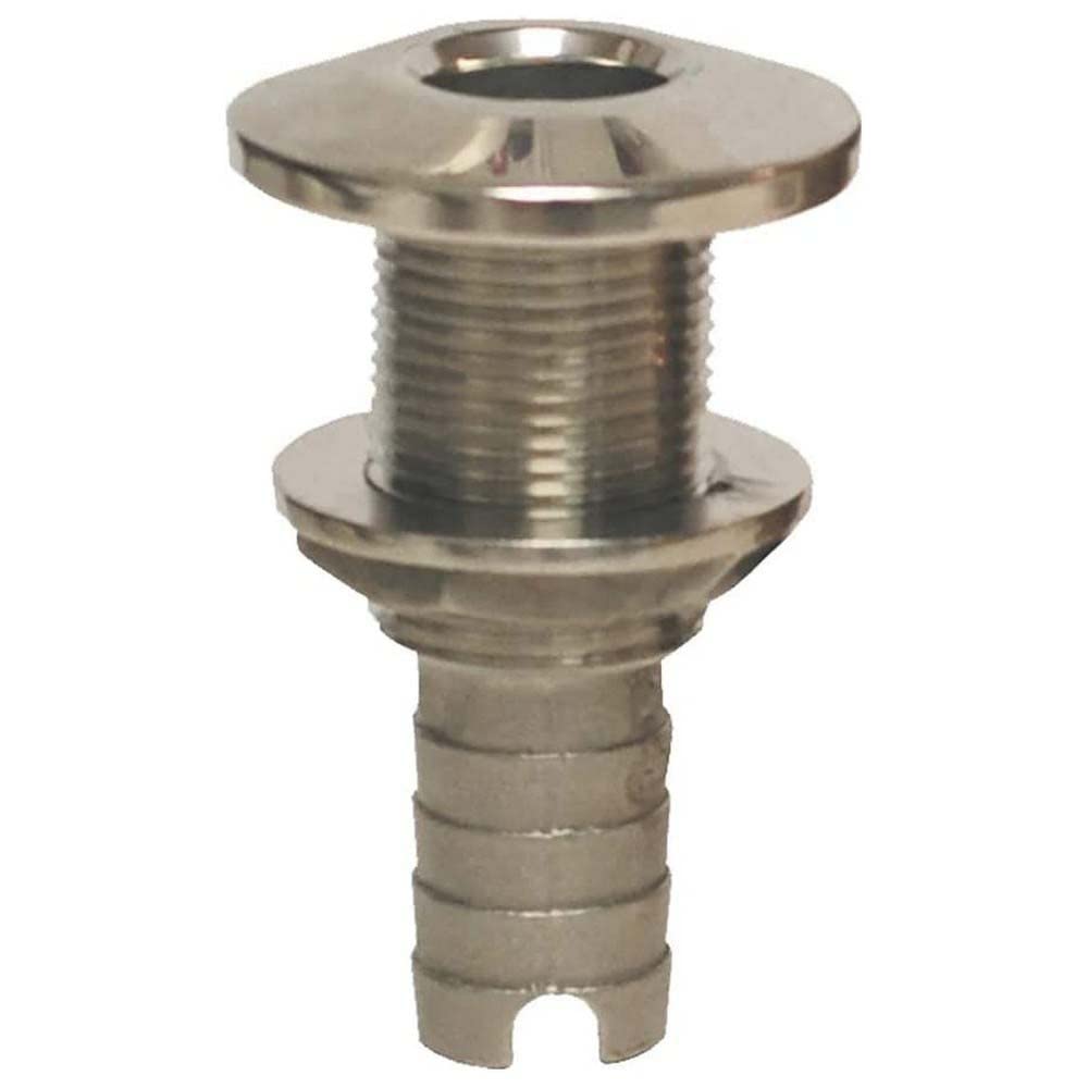 GROCO Stainless Steel Hose Barb Thru-Hull Fitting - 1"