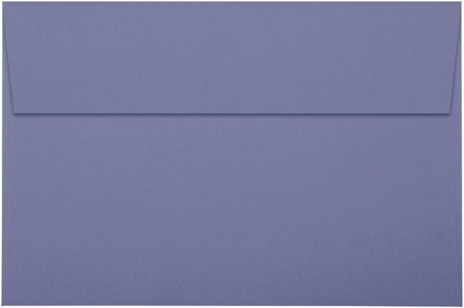 JAM PAPER Premium Dark Purple Invitation Envelopes - 25/Pack