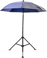 Lapco FR LAP-UM7VB Heavy-Duty Construction Umbrella, Vinyl, 7', Blue 7 FT LAP-UM7VB BLUE