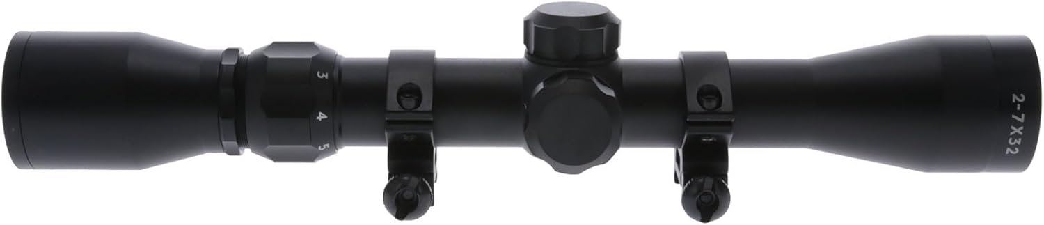 TRUGLO TRUSHOT Riflescope 1 in Aluminum Tube Duplex Reticle