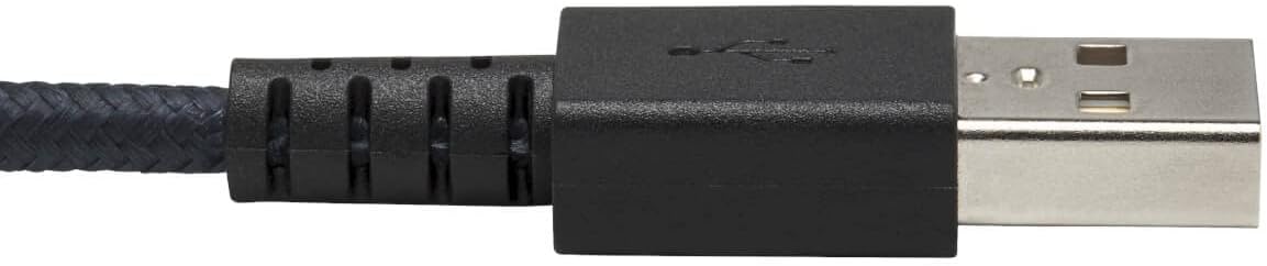 Tripp Lite Heavy Duty USB-A To USB Micro-B Charging Sync Cable, 6in, Gray