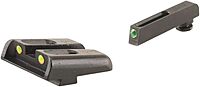 TRUGLO TFO Tritium & Fiber-Optic Glock Sight Set