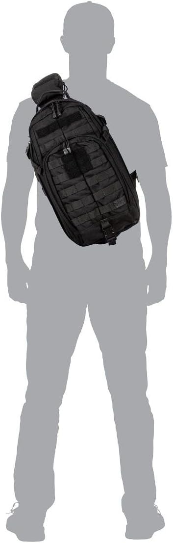5.11 Tactical Sling Bag Pack MOAB 10, Shoulder Crossbody Military Bag, 18L, Style 56964ABR