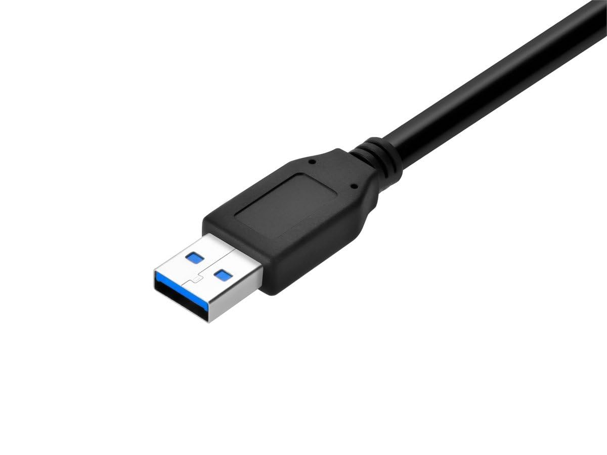 Monoprice 5-meter USB 3.0 A Male to A Female Active Extension Cable, Black
