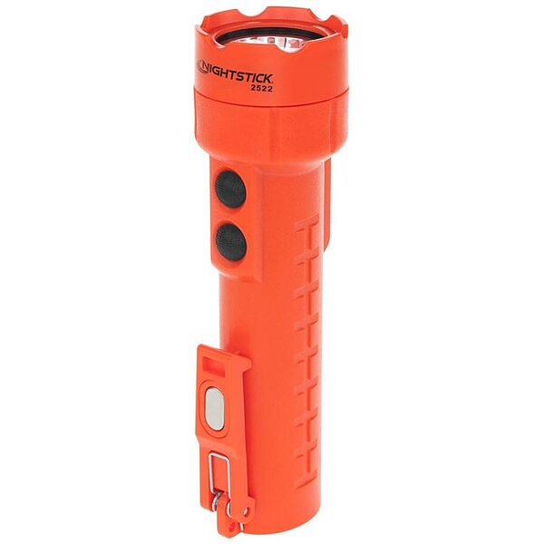 NIGHTSTICK NSR-2522RM Rechargeable Dual-Light Flashlight with Dual Magnets (Red)