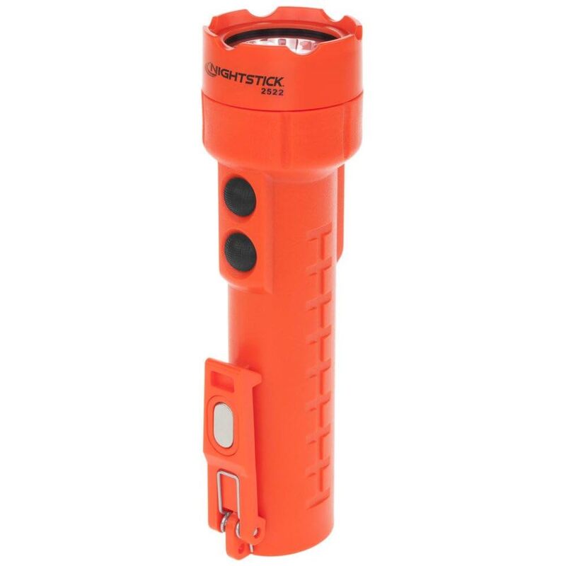 NIGHTSTICK NSR-2522RM Rechargeable Dual-Light Flashlight with Dual Magnets (Red)
