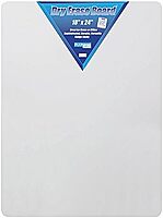 Flipside Non-Magnetic Unframed Dry-Erase Whiteboards, 18in x 24in, White, Pack Of 3