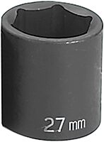 GREY PNEUMATIC 27mm 1/2 in Drive Socket