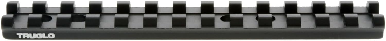 TruGlo Tactical Hunting Shooting Durable Aluminum Mounting Picatinny Optic Rail Compatible with Picatinny & Weaver-Style