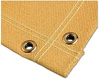 BEST WELDS 902-AC2300-24-10X10 - Welding Blankets, 10ft x 10ft, Fiberglass, Yellow, 24 oz
