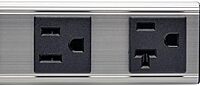 Tripp Lite 4-Outlet Mountable Metal Power Strip, 120V