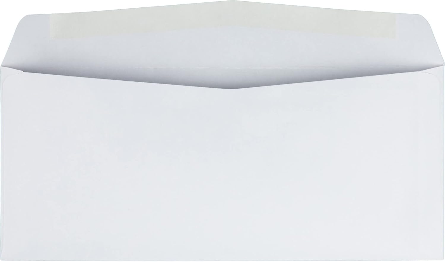 Business Source No. 10 White Business Envelopes - Commercial - #10-9 1/2" Width x 4 1/8" Length - 24 lb - Gummed - Wove