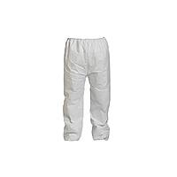 DUPONT TY350SWHMD005000 Disposable Pants, M, White