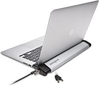 Kensington MacBook and Surface Laptop Locking Station with Keyed Lock Cable, Macbook Locks With 6 Foot Cable, Laptop Security Lock for Macbook Air/Pro, Laptop Locking Cable, K64453WW
