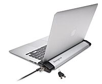Kensington MacBook and Surface Laptop Locking Station with Keyed Lock Cable, Macbook Locks With 6 Foot Cable, Laptop Security Lock for Macbook Air/Pro, Laptop Locking Cable, K64453WW